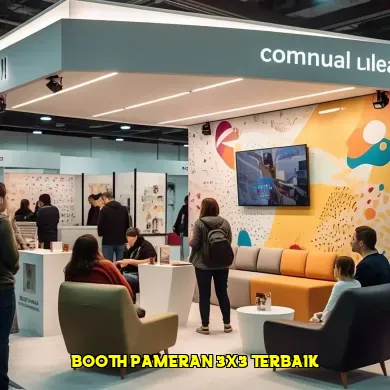 booth pameran 3x3 terbaik